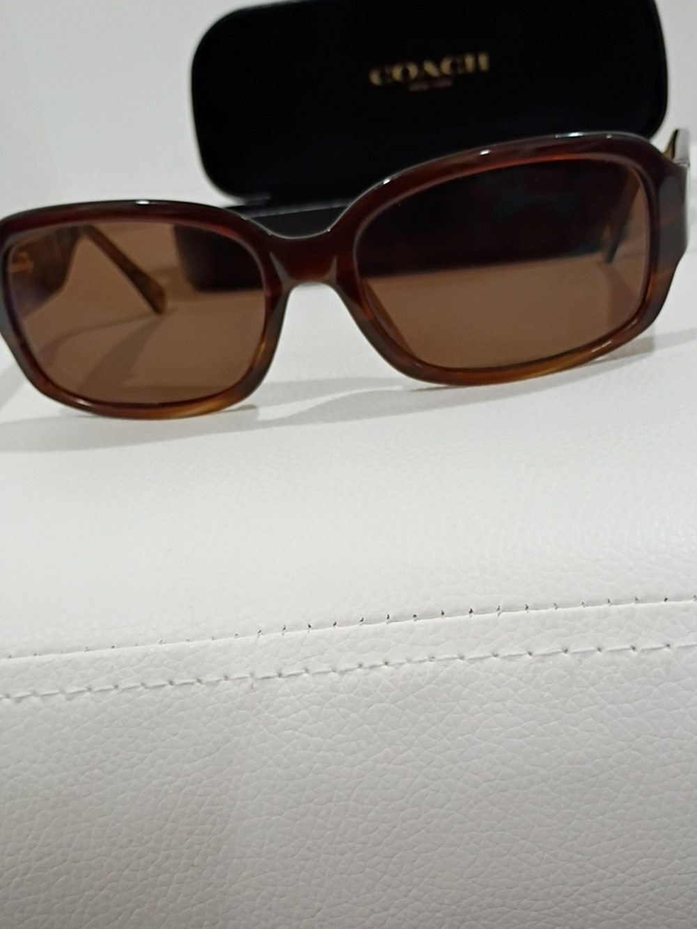 Coach Vintage Women's Brown Gradient Frame Sunglasses